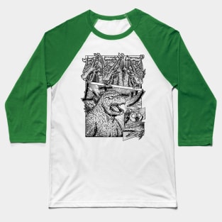 TITAN SHOWDOWN - LINES Baseball T-Shirt